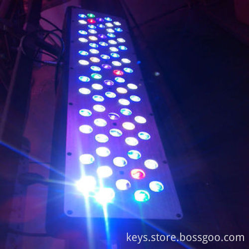 Remote/Dimming/Timing to Simulate Daylight 200W LED Reef Aquarium Lighting DC with LCD Display